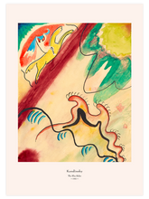 Kandinsky The Blue Rider - Art Print